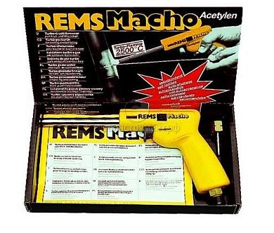 Ацетиленовая горелка REMS Macho для пайки медных труб фото