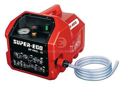 Электрический насос SUPER-EGO RP-PRO 3  для испытаний давлением 0–40 бар фото