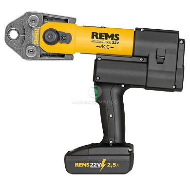 Радиальный аккумуляторный гидравлический пресс Rems "Акку-Пресс 22V ACC" (арт. 576010) фото Радиальный аккумуляторный гидравлический пресс Rems "Акку-Пресс 22V ACC" (арт. 576010) фото
