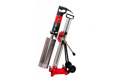 Установка алмазного сверления B-Dril 160N, 2300В. 3х скоростная: 850-1650-2650 об/мин, Наклоонная стойка фото