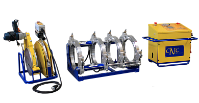 Автоматический аппарат Nowatech ZHCN-315RCNC для стыковой сварки труб 90-315 мм фото