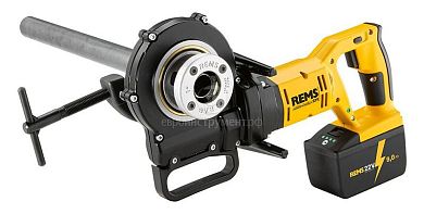 Аккумуляторный резьбонарезной клупп REMS Акку-Амиго 22 V Сет R ½ - ¾ -1 фото
