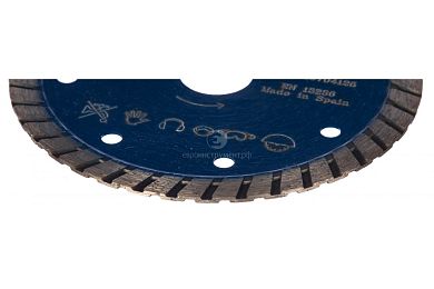 Диск алмазный Solga Diamant PROFESSIONAL турбо (железобетон) 125мм/22,23 фото