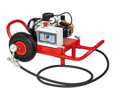 Электрический опрессовочный насос BrexTEST PRO 1300. 8 л/мин, 130 бар фото