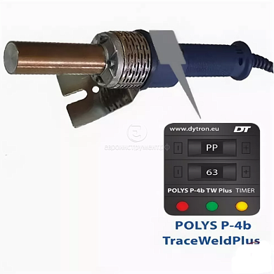 Дитрон P-4b 650 W TraceWeld Plus PROFI комплект для сварки полипропиленовых труб  (16-63 и 100мм) blue (04967) фото