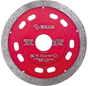 Диск алмазный Solga Diamant HARD TILES 1,1мм сплошной (керамогранит, керамика) 125мм/22,23 Диск алмазный Solga Diamant HARD TILES 1,1мм сплошной (керамогранит, керамика) 125мм/22,23