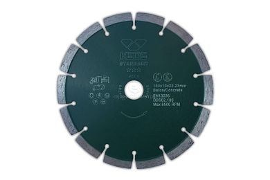 Диск алмазный KEOS Standart сегментный (бетон) 180мм/22,23 фото
