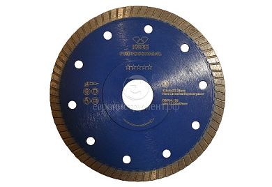 Диск алмазный KEOS Professional 1.2мм сплошной (керамогранит) 125мм/22,23 (DBP04.125) фото