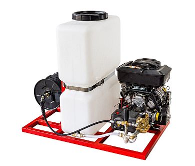 Машины для прочистки труб высоким давлением.Модель: BrexJET Frame 3000. 30 л/час,  130 бар фото