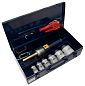 Dytron SP-4a 650W TraceWeld STANDARD blue аппарат для раструбной сварки труб  с насадками  20, 25, 32, 40, 50, 63 мм и стальным чемоданом