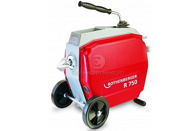 Прочистной аппарат Rothenberger R 750 для труб до 250 мм, без спиралей и насадок фото