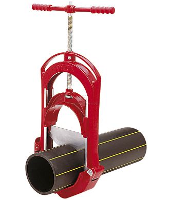 Труборез гильотина Virax для ПЭ труб HDPE до 225 мм фото