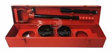 Virax Двухсекционная трещотка с плашками 1.1/2" в чемодане фото