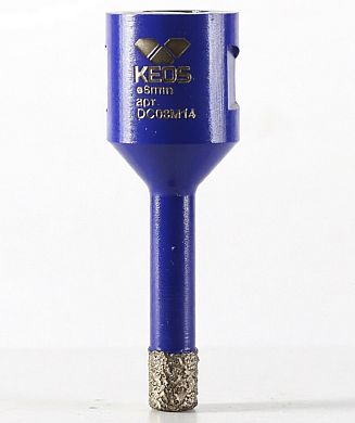 Коронка алмазная по керамограниту KEOS PRO 08 мм M14 с воском (DC08M14) фото