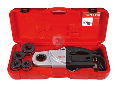 Электрический клупп Super Ego SUPERTRONIC 1250 с головками 1/2" - 3/4" - 1" - 1 1/4" фото