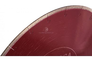 Диск алмазный Solga Diamant HARD CERAMICS сплошной (керамогранит) 350мм/25,4 фото