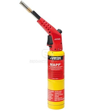 Комплект горелки Virax MAPP PRO с баллончиком фото