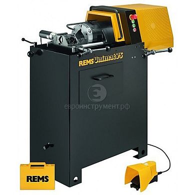 Полуавтоматический резьбонарезной станок REMS Unimat 75 с ручными тисками фото