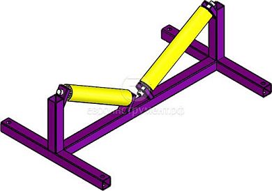 Ролик для труб 630 мм регулируемый фото