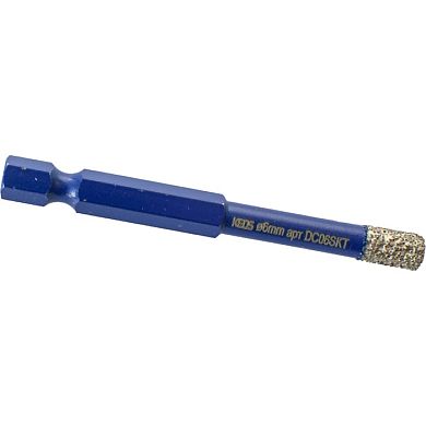 Коронка алмазная по керамограниту KEOS PRO с воском 06 мм 1/4"HEX (DC06SKT) фото